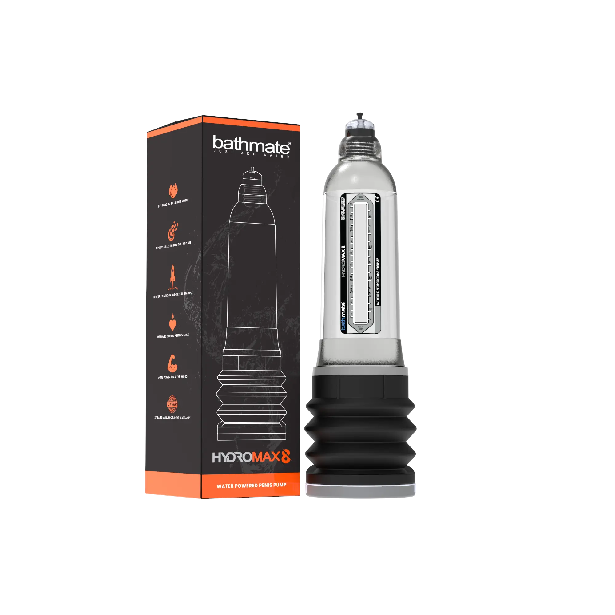 Hydromax8 Clear with Box